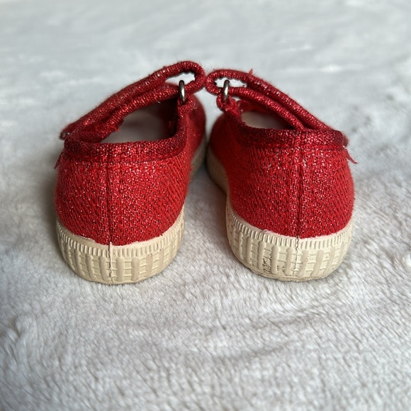 Cienta red sparkle toddler shoes - Picture 6 of 6